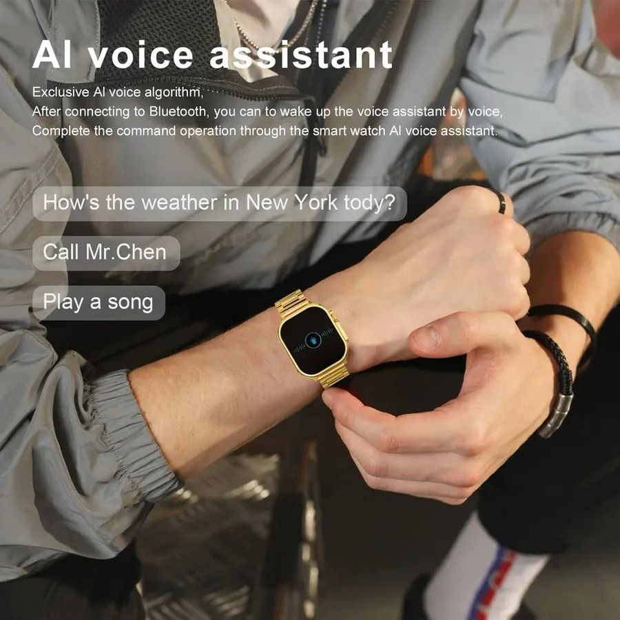 ESTYLO™-Ultra 24k Golden Smart Watch ESTYLO™