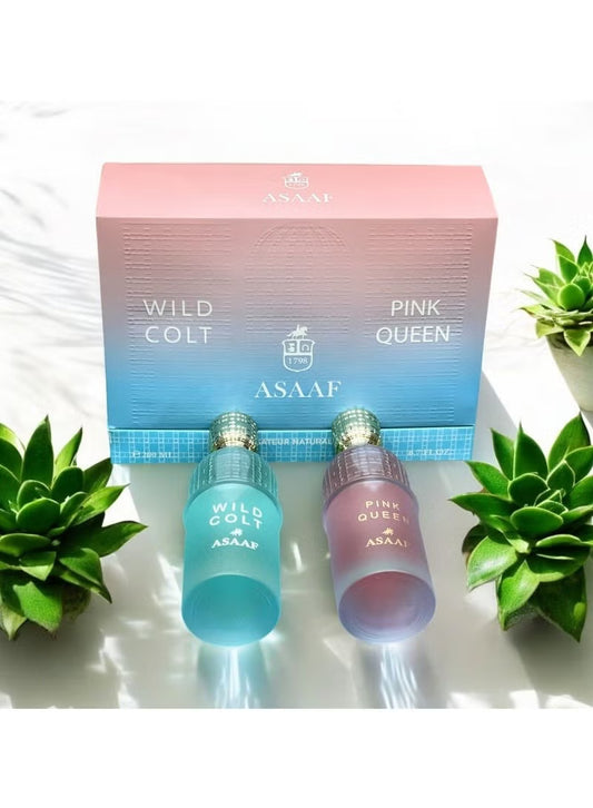 Asaaf Wild Colt + Pink Queen 200 ml combo