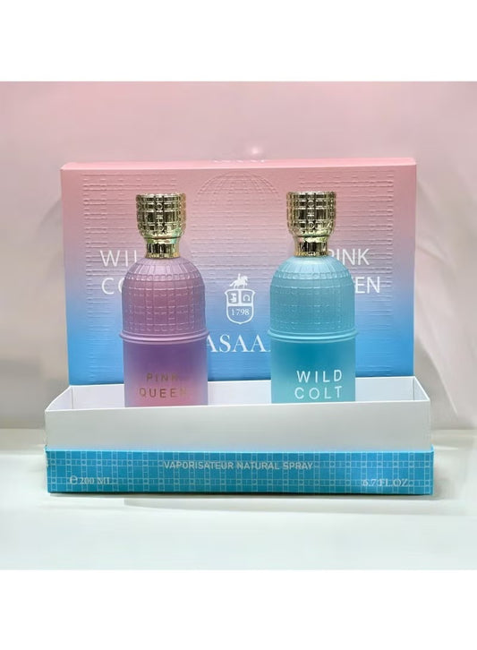 Asaaf Wild Colt + Pink Queen 200 ml combo